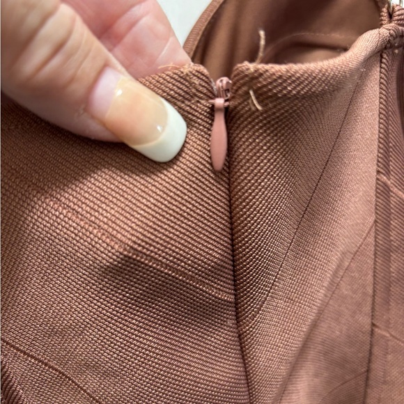 Haute Monde Brown Bra with Structured Cups and Satin Sheen - Picture 5 of 6